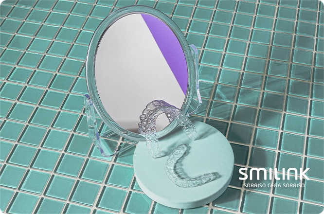 aparelho dental invisível impresso em impressora 3D